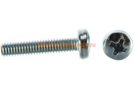 Винт ЗУБР DIN 7985 M4x20мм, 14шт, кл. пр. 4.8, оцинкованный, 303156-04-020