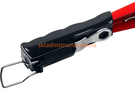 Заклепочник для алюминиевых заклепок ЗУБР МХ100 d=2.4-4.8мм, cтальной корпус 31050