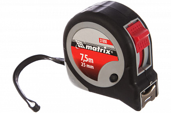 Рулетка 7,5 м х 25 мм Continuous fixation MATRIX 31090