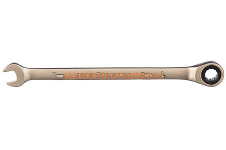 Комбинированный трещоточный ключ 7 мм ДТ 200/5 Дело Техники 515007