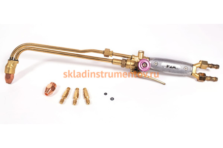 Резак, ацетиленовый рычажный до 200 мм нар. № 1+1/ вн. № 1,2,3,4 REDIUS Р2А-21-Р