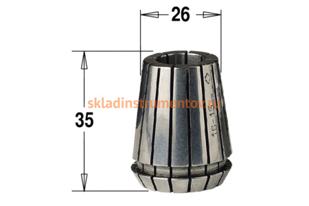 Цанга высокоточная ER25 (6 мм) CMT 184.060.25