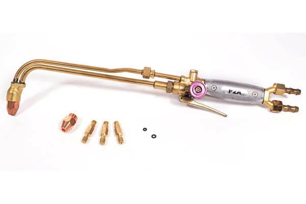 Резак, ацетиленовый рычажный до 200 мм нар. № 1+1/ вн. № 1,2,3,4 REDIUS Р2А-21-Р