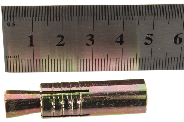 Анкер с клином желтопассивированный 3 шт. (12х35 мм; М8; ТФ6) ЗУБР 4-302076-08-035