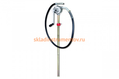 Роторный редукторный бочковый насос для топлива, 65л/мин GROZ GR44198 - RB/3H