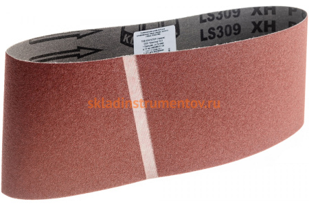 Шлиф-лента универсальная для шлифмашин (100х610 мм; Р80) KLINGSPOR 4481
