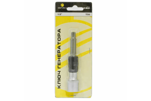 Ключ генератора ЭВРИКА 1/2"DR, T50 ER-86431