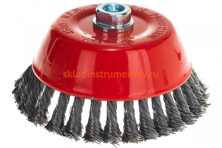 Щетка чашечная (150 мм; М14) для УШМ Matrix 74629