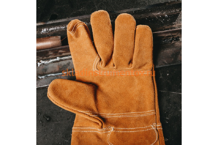 Перчатки сварщика Jeta Safety Ferrus Light, цвет желтый, JWK201-XL