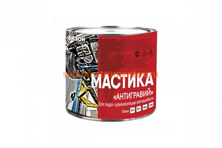 Мастика Бизон "Антигравий", 2л 901802
