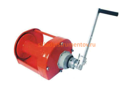 Ручная лебедка (г/п 3200 кг, канат 40м) EURO-LIFT CHW-3.0 0011323