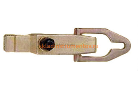 Узкий плоскогубый зажим для кузовных работ с плоской петлёй FORCE 62509 (1т)