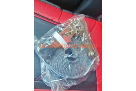 Стяжной ремень для крепления груза 4м, 0,75/1,5 т кольцевой РОМЕК 25.075.2.к 2000000006055