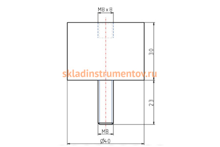 Резинометаллический буфер KIPP K0568.04003055