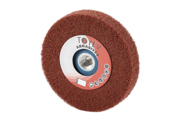 Валик нетканый шлифовальный SBM (115x40 мм; M14; A-M) Toyev 005004