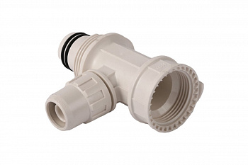 Коллектор сборный "ШиреФит" (20х16х20 мм) для трубопровода Зубр 51516-20-16-20