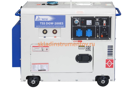 Дизельный сварочный генератор ТСС DGW-200ES 017452