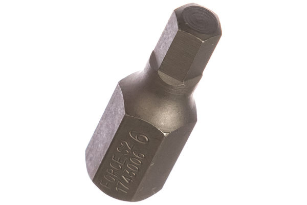 Бита шестигранник 6 мм, 30 мм FORCE 1743006