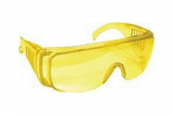 Желтые защитные очки с дужками Контрфорс 040100