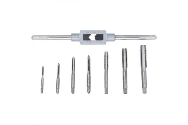 Набор метчиков СИБРТЕХ М3-М12, 8 предметов СИБРТЕХ 77308