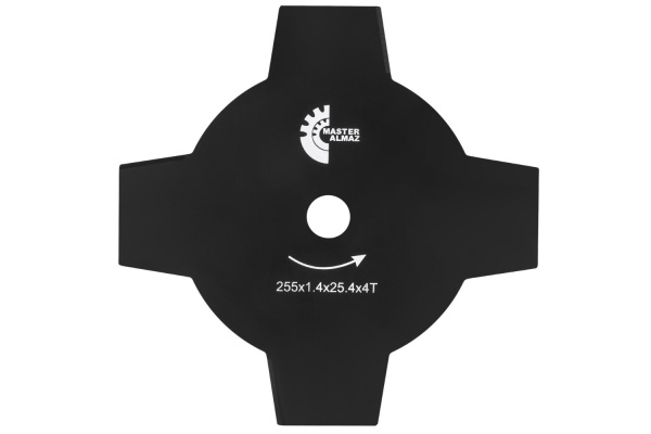 Нож для триммера (4 лезвия; 255х25.4х1.4 мм) МастерАлмаз 10505254