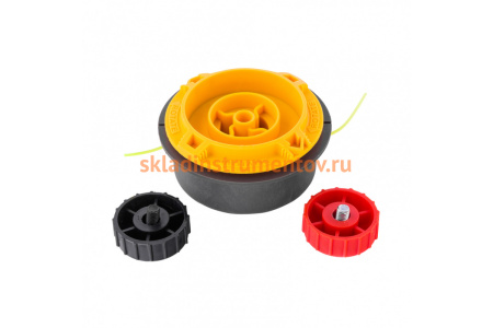 Катушка триммерная полуавтоматическая DENZEL 96364