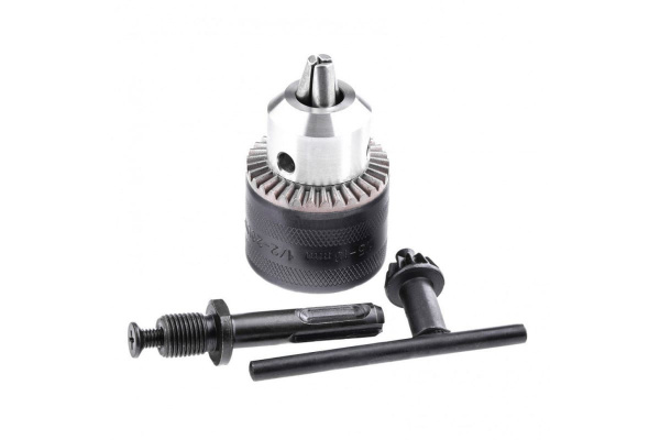 Патрон сверлильный ключевой в двойном блистере (1.5-13 мм; 1/2-20 UNF; с адаптером SDS-Plus) Спец СПЕЦ-1320003