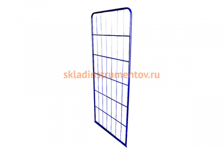 Стенка задняя 700х1600 мм для Ролл К 1 RAL 5002 RUSKLAD Стенка Ролл К 1 окраш