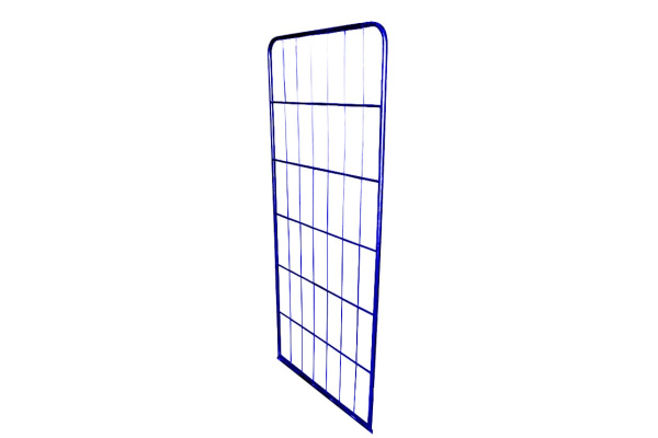 Стенка задняя 700х1600 мм для Ролл К 1 RAL 5002 RUSKLAD Стенка Ролл К 1 окраш