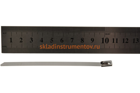 Хомуты СИБРТЕХ, 100 х 4,6 мм, нержавеющая сталь, 50 шт 45592