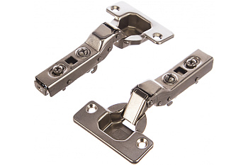 Петля с доводчиком для полунакладных дверей JET OPTIMA 700 clip-on D35мм HM700B.100NI99