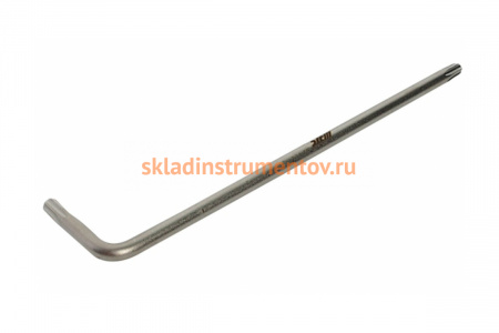 Г-образный TORX ключ JTC удлиненный T25H, длина 90мм 73425