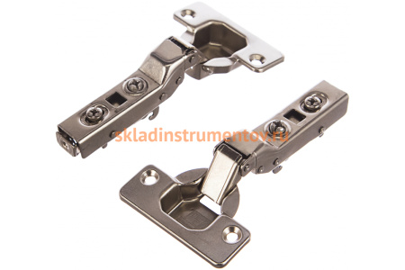 Петля с доводчиком для полунакладных дверей JET OPTIMA 700 clip-on D35мм HM700B.100NI99