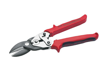 Рычажные ножницы по металлу 250мм, левые NWS Фигурные 067L-15-250