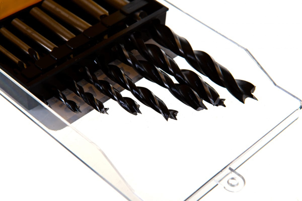 Набор сверл спиральных по дереву M-type Profesional (8 шт; 3-10 мм; HCS; М-образная заточка) Stayer 2942-H8_z02