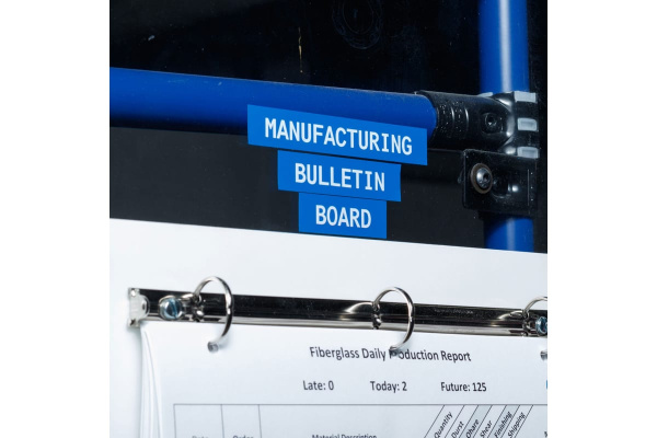 Этикетки M71C-1000-595-BL (винил, 25.4 мм, 15.24 м, синий) BRADY brd142342