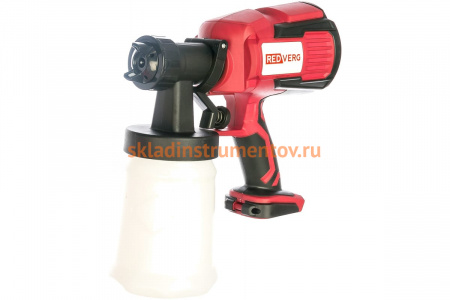 Аккумуляторный краскораспылитель REDVERG RD-PS18V 6628363