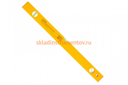 Алюминиевый уровень 3 ампулы, 60 см РемоКолор Yellow 17-0-006