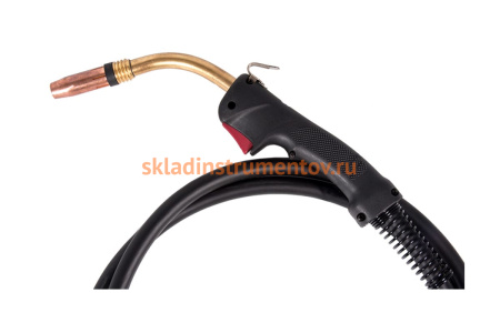 Горелка для MIG/MAG-сварки (3 м; 250 A; 0.6-1.2 мм; EURO разъем) QUATTRO ELEMENTI S6000039