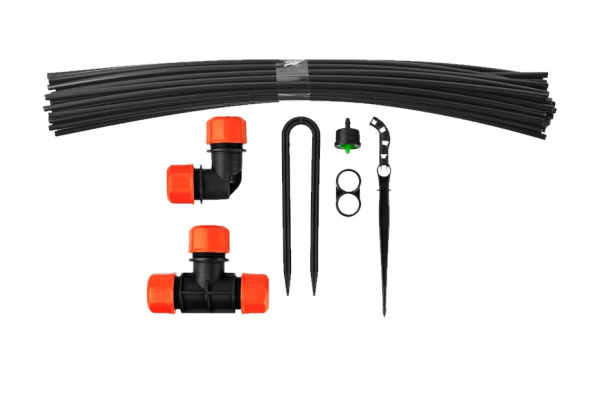 Расширительный комплект для системы капельного полива от водопровода Grinda 20 растений 425271