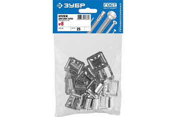 Оцинкованный крепеж для блок-хауса Зубр Эксперт 8 мм 25 шт.3085-08