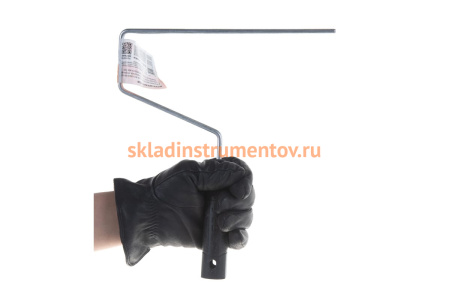 Ручка для валиков (240 мм; D 6 мм; оцинкованная) "СТАНДАРТ" Зубр 05683-24