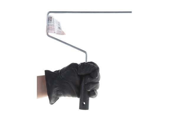 Ручка для валиков (240 мм; D 6 мм; оцинкованная) "СТАНДАРТ" Зубр 05683-24