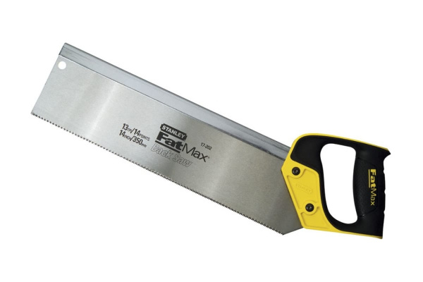 Универсальная ножовка по дереву с обушком и с закаленным зубом 13х350мм Stanley Fatmax 2-17-202
