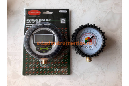 Цифровой индикатор давления для пневмосистем ROCKFORCE RF-SDG-100