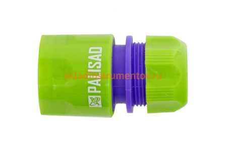 Соединитель пластмассовый быстросъемный для шланга 1/2" PALISAD 66135