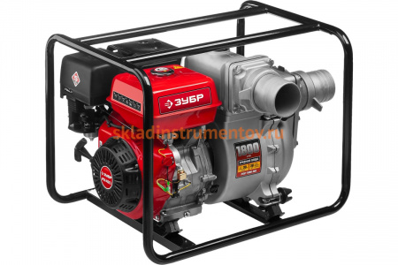 Бензиновая мотопомпа ЗУБР МПГ-1800-100