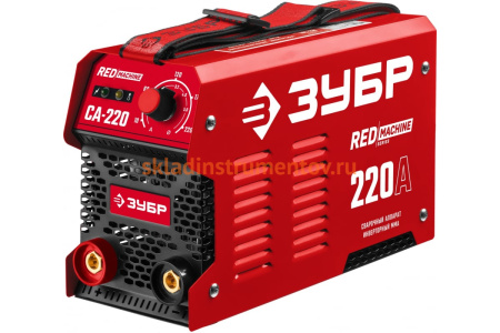 Инверторный сварочный аппарат Зубр 220 А, СА-220