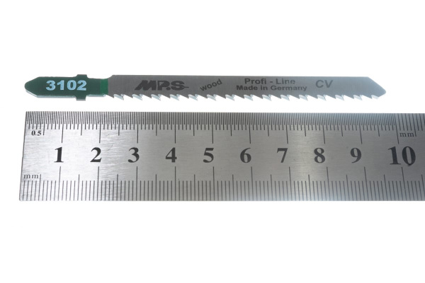 Пилки T101BR (100х75х2.5 мм; 5 шт.) по дереву и ДСП MPS 3102