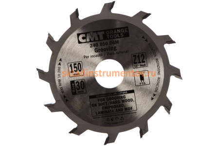 Диск пильный по дереву (150х30х5/3 мм; Z12) CMT 240.050.06M